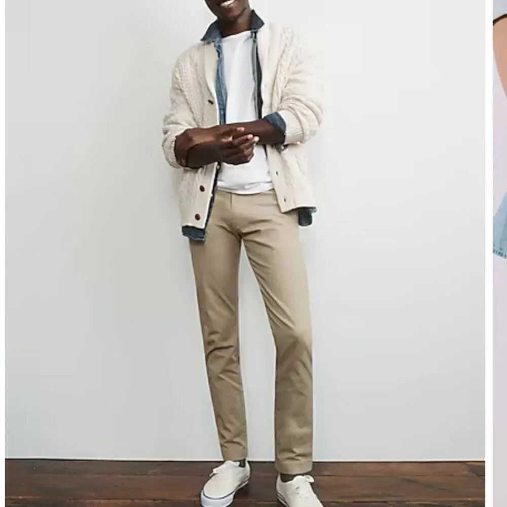 J. Crew AR885 484 Slim-fit stretch chino pant NWT